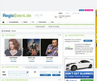 Regioevent.de(Veranstaltungen) Screenshot