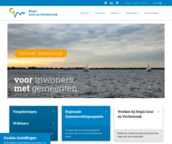 Regiogv.nl(Regio Gooi en Vechtstreek) Screenshot