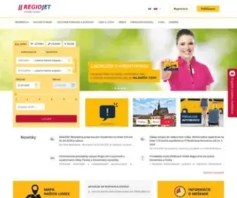 Regiojet.sk(Vlakové a autobusové lístky) Screenshot
