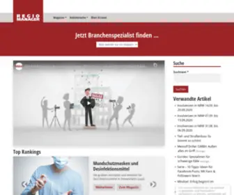 Regiomanager.de(Regio Manager) Screenshot