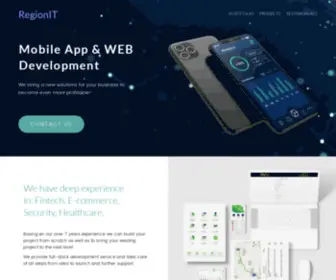 Region-IT.com(Mobile & WEB App Development) Screenshot