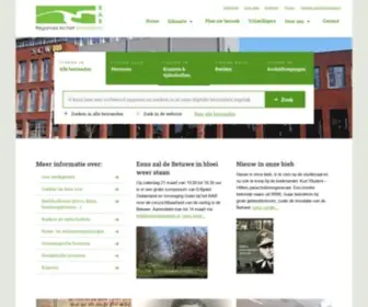 Regionaalarchiefrivierenland.nl(Het RAR verzamelt en beheert archieven) Screenshot