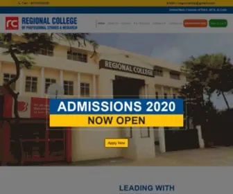 Regionalcollege.in(Regional College) Screenshot