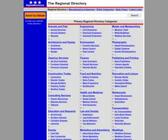 Regionaldirectory.us(The Regional Directory) Screenshot