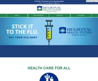 Regionalhealthclinic.org(Regional Health Clinic) Screenshot