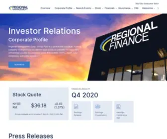 Regionalmanagement.com(Regional Management Corp) Screenshot