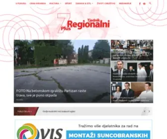 Regionalni.com(7Plus Regionalni Tjednik. Regionalni tjednik d.o.o.. OIB) Screenshot