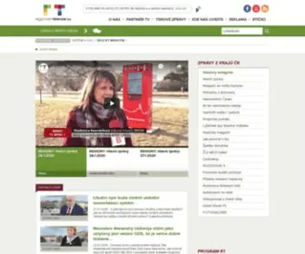 Regionalnitelevize.cz(REGIONÁLNÍ TELEVIZE) Screenshot
