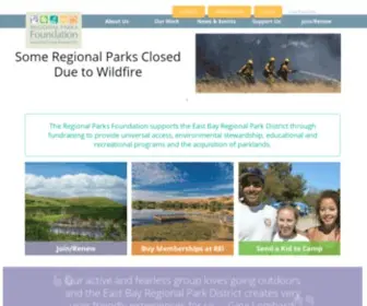 Regionalparksfoundation.org(Regional Parks Foundation) Screenshot