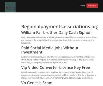 Regionalpaymentsassociations.org(Regionalpaymentsassociations) Screenshot