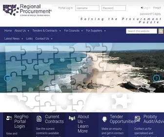 Regionalprocurement.com.au(Regional Procurement) Screenshot