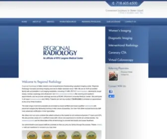 Regionalradiology.com(Radiation Therapy) Screenshot