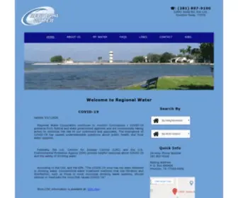 Regionalwater.net(Regional Water Corp) Screenshot