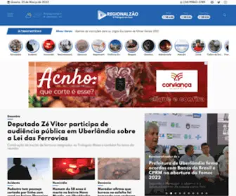 Regionalzao.com.br(Regionalzão Notícias) Screenshot