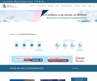 Regionbinacional.com(Región Binacional) Screenshot