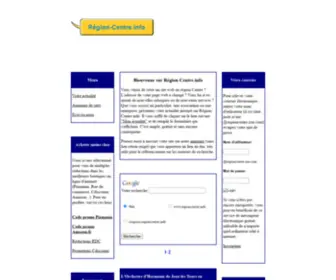 Regioncentre.info(L'actualité) Screenshot