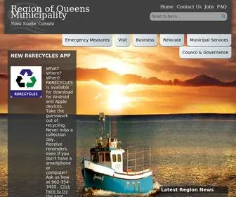 RegionofQueens.com(Region of Queens Municipality) Screenshot