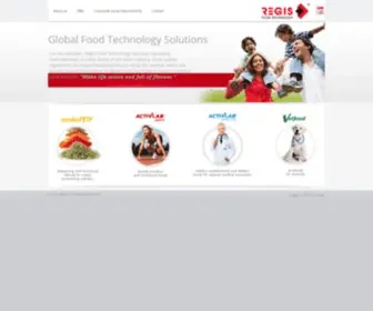 Regisfood.com(Food technology and additives) Screenshot