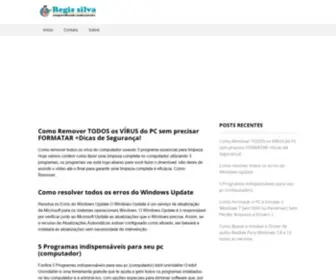 Regissilva.com.br(Regis silva) Screenshot