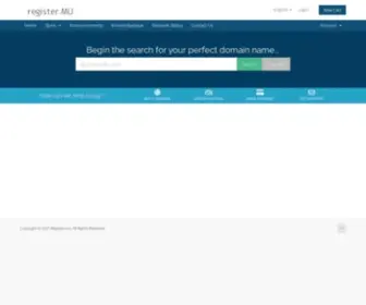 Register.mu(Portal Home) Screenshot