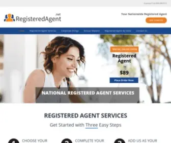 Registeredagent.net(Registeredagent) Screenshot