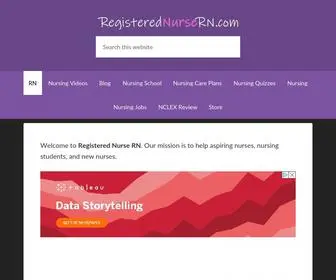 Registerednursern.com(Free NCLEX Review) Screenshot