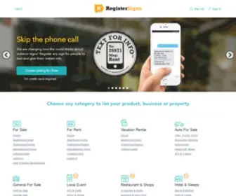 Registersigns.com(Registersigns) Screenshot