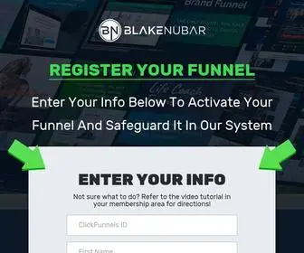 Registeryourfunnel.com(Registeryourfunnel) Screenshot