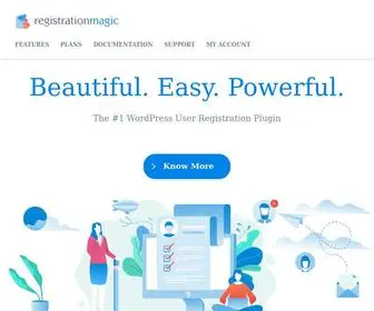 Registrationmagic.com(WordPress User Registration Form Plugin) Screenshot