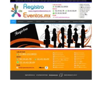 Registrodeeventos.mx(Registro de eventos) Screenshot