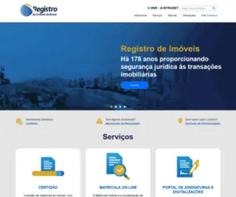 Registrodeimoveis.org.br(Registro de Imóveis do Brasil) Screenshot