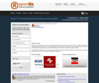 Registromarcasepatentes.com.br(Registro Marcas e Patentes) Screenshot