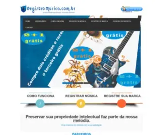 Registromusica.com.br(Registro) Screenshot