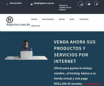 Registros.com.do(Registros) Screenshot