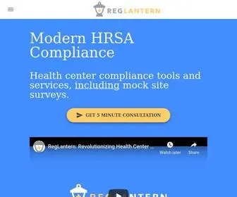 Reglantern.com(HRSA Compliance Tools and Mock Site Surveys) Screenshot
