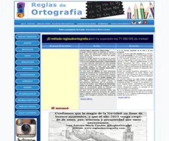 Reglasdeortografia.com(Reglas de Ortografía) Screenshot