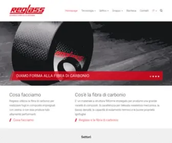 Reglass.it(Reglass produce tubi in fibra di carbonio ad alte prestazioni per realizzare) Screenshot