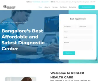 Reglerhealthcare.com(Regler Health Care) Screenshot