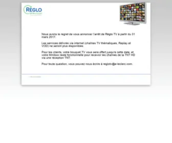 Reglotv.fr(Reglotv) Screenshot