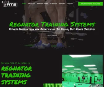 Regnatortrainingsystems.com(Regnator Training Systems) Screenshot