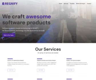 Regnify.com(Your one) Screenshot