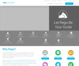 Regoconsulting.com(Rego Consulting) Screenshot