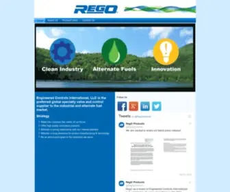 Regoproducts.com(RegO Products) Screenshot