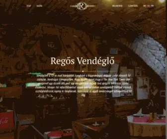 Regosvendeglo.hu(Regős Vendéglő) Screenshot