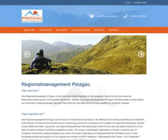 Regpi.at(Regionalmanagement Pinzgau) Screenshot