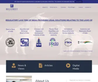 Regsla.com(Regstreet Law Advisors) Screenshot