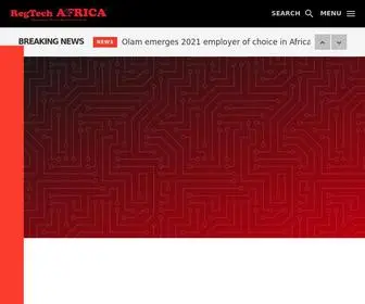 Regtechafrica.com(REGTECH AFRICA) Screenshot
