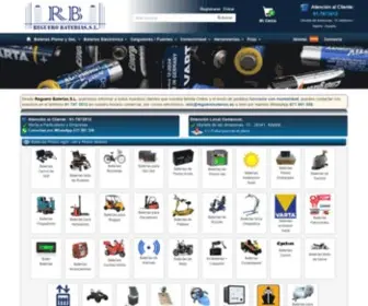 Reguerobaterias.es(Baterias para todo Reguero Baterias) Screenshot