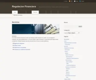 Regulaciones.info(Regulacion Financiera) Screenshot