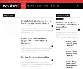 Regularadvisor.com(Download Free WordPress Themes) Screenshot